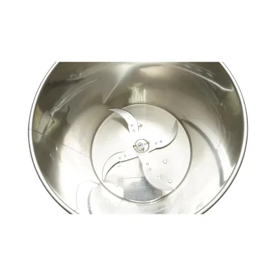 Tritatutto elettrico per scarti vegetali e mangimi, 550W, 220V, ciotola in acciaio inox da 12L, 4 lame incluse. - immagine 5