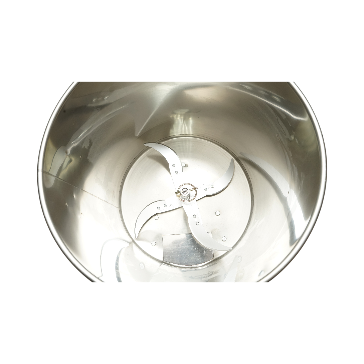 Tritatutto elettrico per scarti vegetali e mangimi, 550W, 220V, ciotola in acciaio inox da 12L, 4 lame incluse. - immagine 5