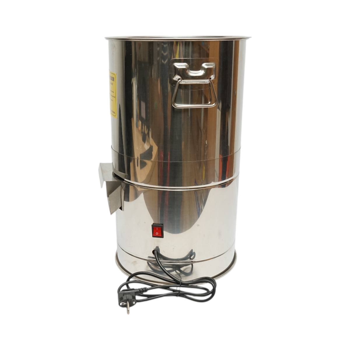 Tritatutto elettrico per scarti vegetali e mangimi, 550W, 220V, ciotola in acciaio inox da 12L, 4 lame incluse. - immagine 3