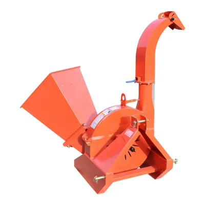 Trituratore di rami con attacco alla presa di forza del trattore PTO, potenza richiesta 18-50 CV, diametro massimo tronco 100 mm, tramoggia 400x420x600 mm, Cippatrice Biotrituratore a cardano per trattore, Breckner Germany - immagine 4