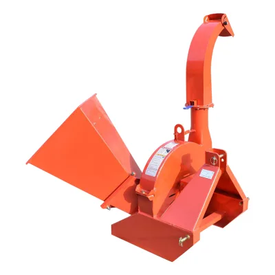 Trituratore di rami con attacco alla presa di forza del trattore PTO, potenza richiesta 18-50 CV, diametro massimo tronco 100 mm, tramoggia 400x420x600 mm, Cippatrice Biotrituratore a cardano per trattore, Breckner Germany - immagine 5