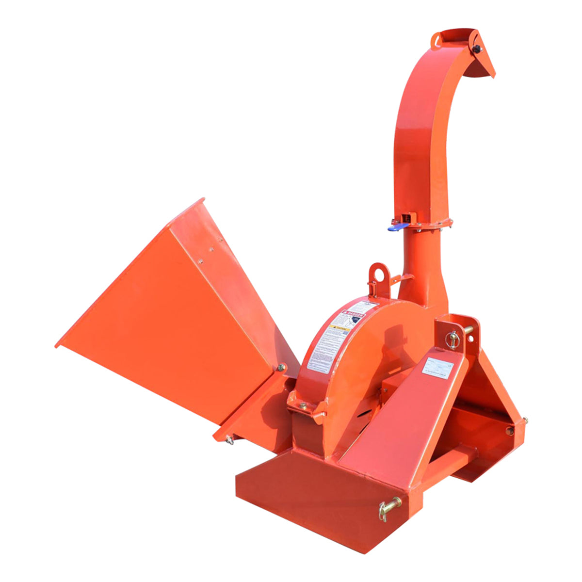 Trituratore di rami con attacco alla presa di forza del trattore PTO, potenza richiesta 18-50 CV, diametro massimo tronco 100 mm, tramoggia 400x420x600 mm, Cippatrice Biotrituratore a cardano per trattore, Breckner Germany - immagine 5
