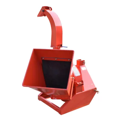 Trituratore di rami con attacco alla presa di forza del trattore PTO, potenza richiesta 18-50 CV, diametro massimo tronco 100 mm, tramoggia 400x420x600 mm, Cippatrice Biotrituratore a cardano per trattore, Breckner Germany - immagine 6