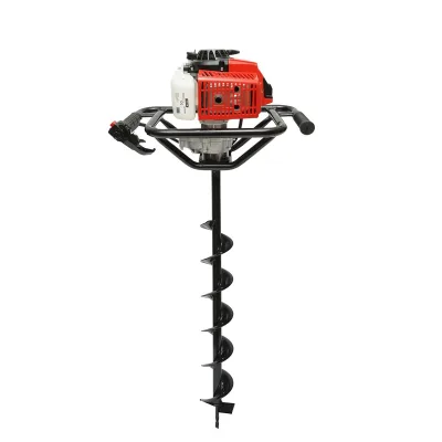 Trivella a benzina 2,8 CV, 2T 52 cc, 3 punte incluse 100 mm, 150 mm, 200 mm THOR - immagine 3