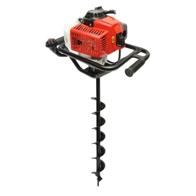 Trivella a benzina 2,8 CV, 2T 52 cc, 3 punte incluse 100 mm, 150 mm, 200 mm THOR - immagine 5