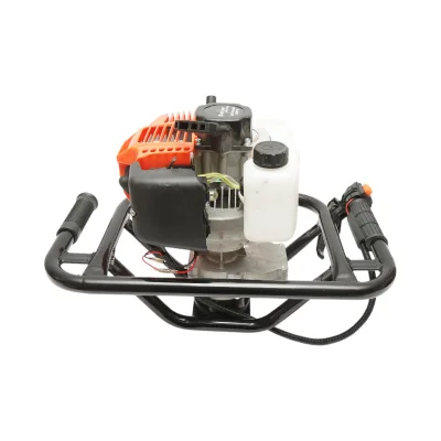 Trivella a benzina 3,3 CV, 2T 52 cc, 3 punte incluse 100 mm, 150 mm, 200 mm Breckner Germany - immagine 5