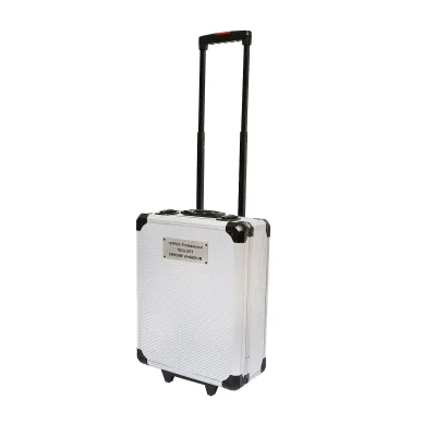 Trolley chiavi 187 pezzi Set valigia trolley in alluminio con attrezzi professionali in acciaio cromo-vanadio, 187 pezzi, Breckner Germany. - immagine 3