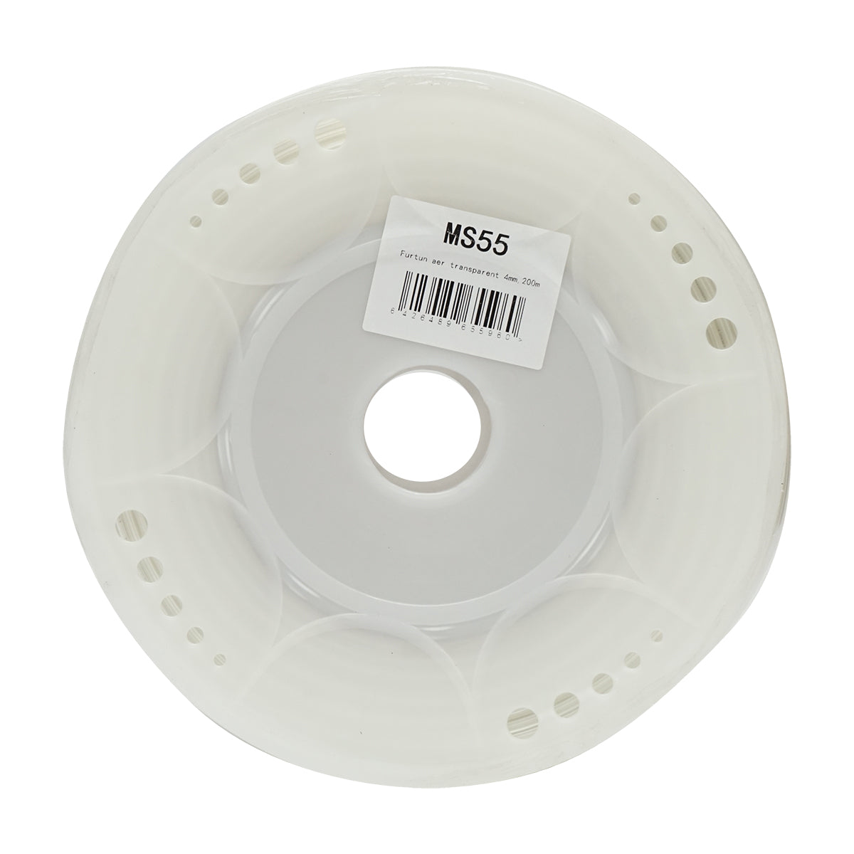 Tubo aria trasparente 200M/Rotolo fi4mm, spessore 2mm - immagine 2