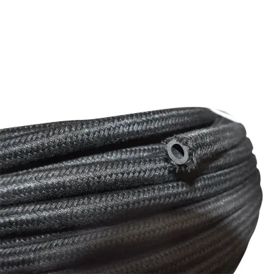 Tubo carburante 6x11 con protezione in cotone, rotolo 30m