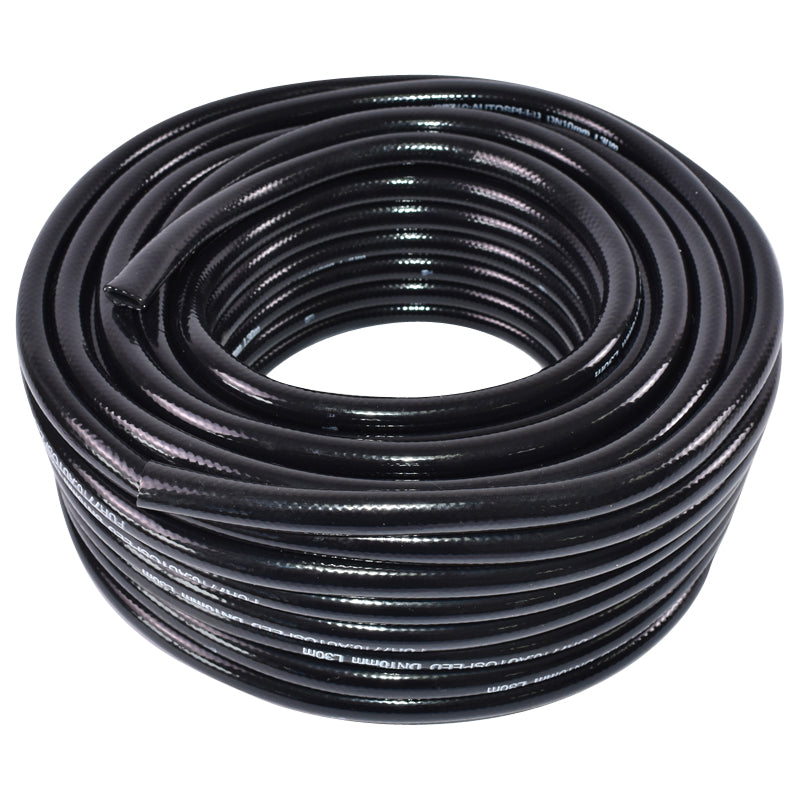 Tubo carburante con inserto tessile fi10 d=10mm e D=16mm bobina da 30 metri