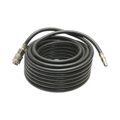 Tubo compressore, Tubo aria compressa 12m in PVC 6x11mm con attacchi rapidi universali