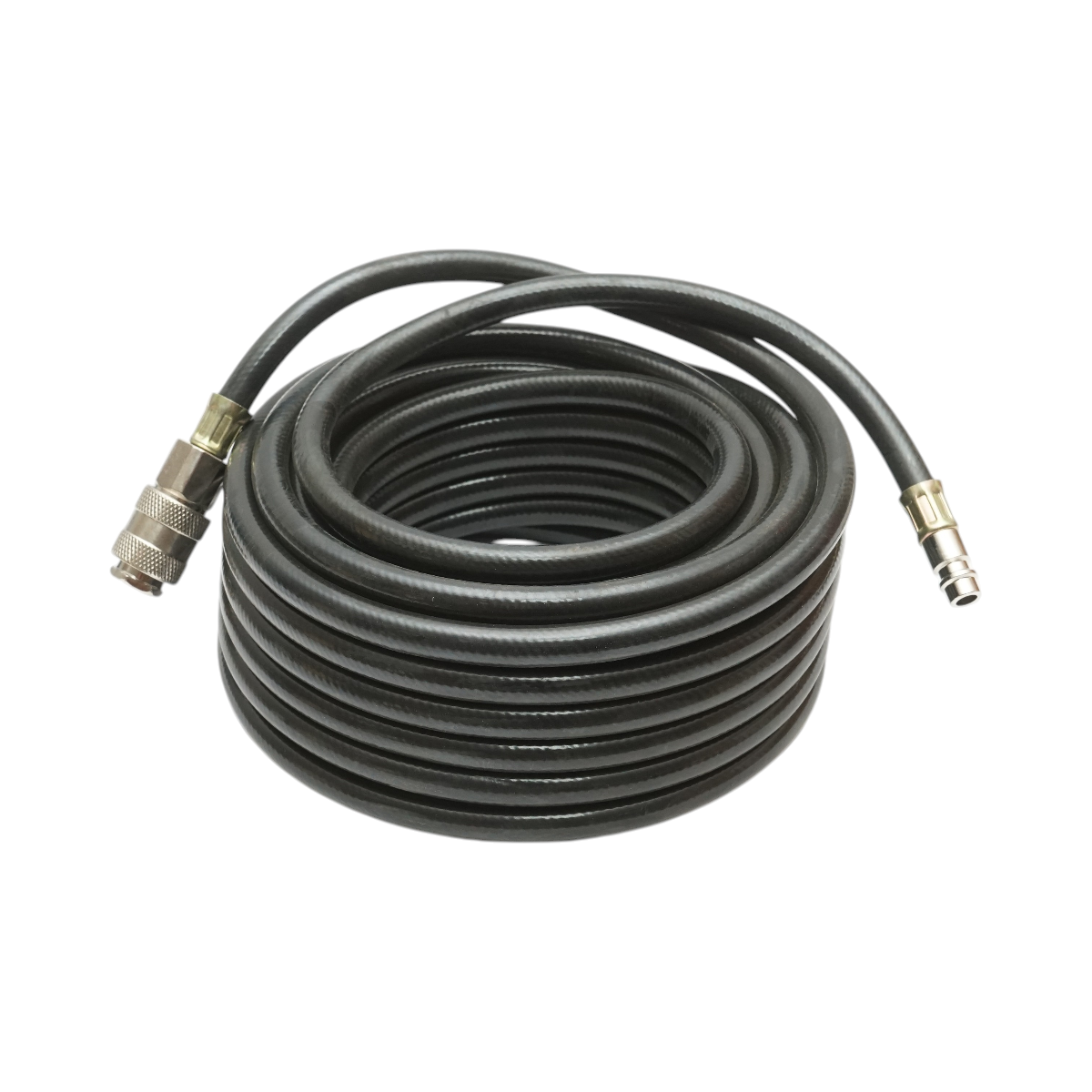 Tubo compressore, Tubo aria compressa 12m in PVC 6x11mm con attacchi rapidi universali