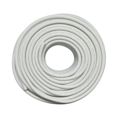 Tubo Corrugato 16mm con Tirafilo, ignifugo in polietilene HDPE 750N, grigio 100m/rotolo - immagine 2