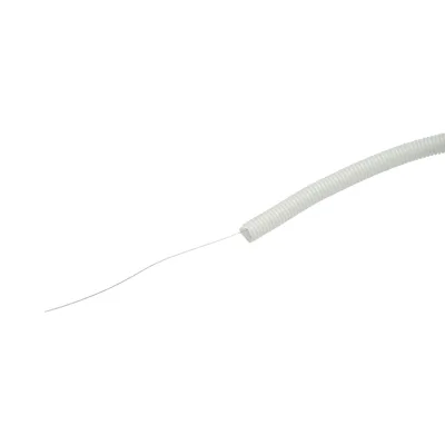Tubo Corrugato 16mm con Tirafilo, polietilene ignifugo HDPE 320N grigio 100m/rotolo - immagine 3