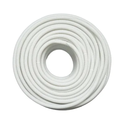 Tubo Corrugato 16mm con Tirafilo, polietilene ignifugo HDPE 320N grigio 100m/rotolo - immagine 2