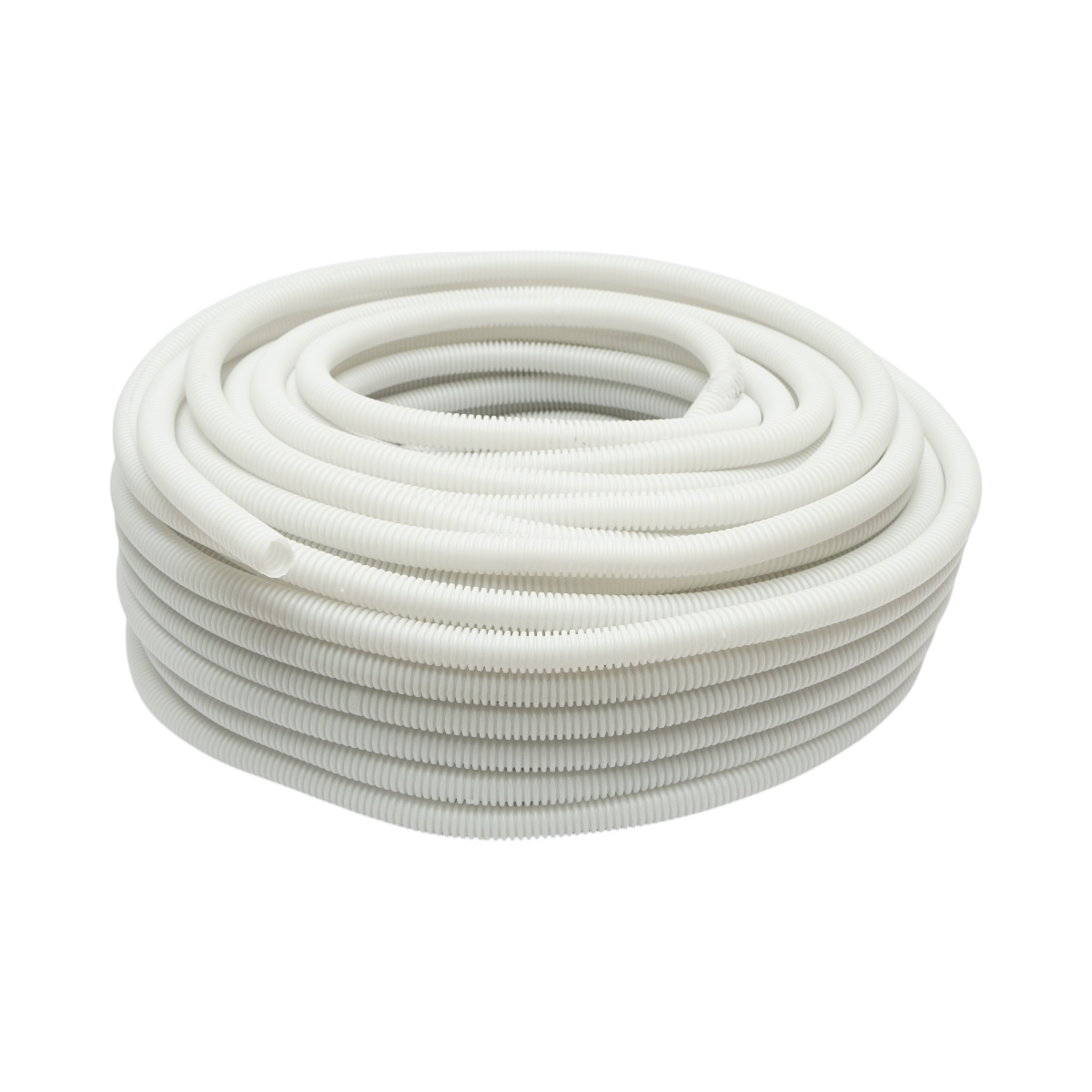 Tubo Corrugato 16mm senza filettatura in polietilene HDPE 320N grigio 50m/rotolo