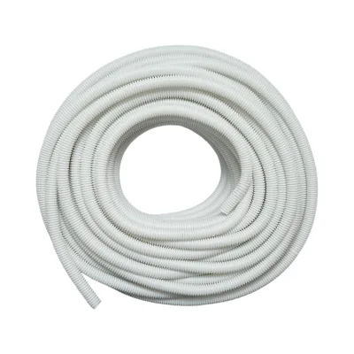 Tubo Corrugato 16mm senza filettatura in polietilene HDPE 320N grigio 50m/rotolo - immagine 2