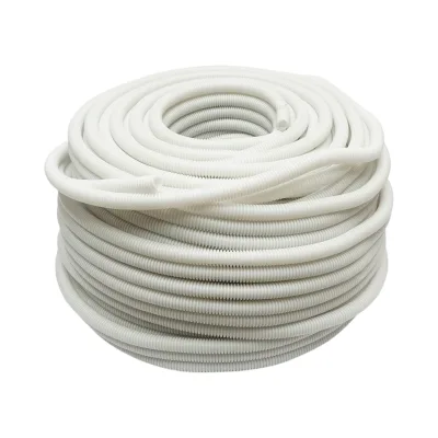 Tubo Corrugato 16mm senza filettatura, ignifugo in polietilene HDPE 320N grigio 100m/rotolo