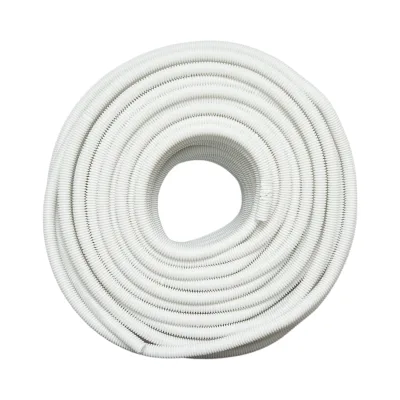 Tubo Corrugato 16mm senza filettatura, ignifugo in polietilene HDPE 320N grigio 100m/rotolo - immagine 2