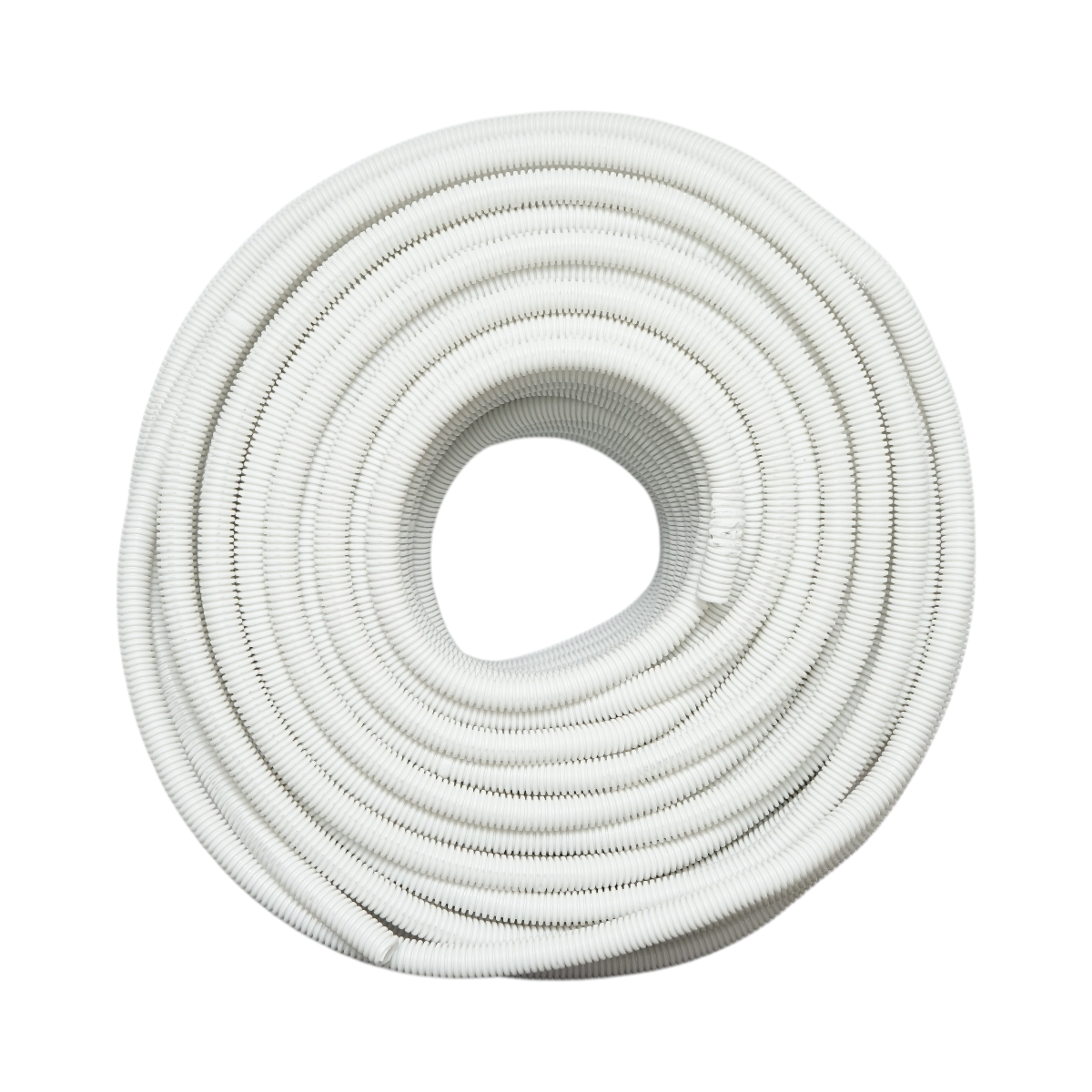 Tubo Corrugato 16mm senza filettatura, ignifugo in polietilene HDPE 320N grigio 100m/rotolo - immagine 2