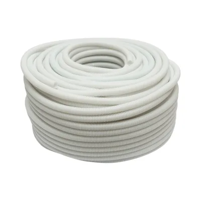Tubo Corrugato 16mm Senza Tirafilo, polietilene HDPE 320N grigio 100m/rotolo
