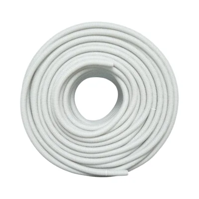 Tubo Corrugato 16mm Senza Tirafilo, polietilene HDPE 750N grigio 100m/rotolo - immagine 2