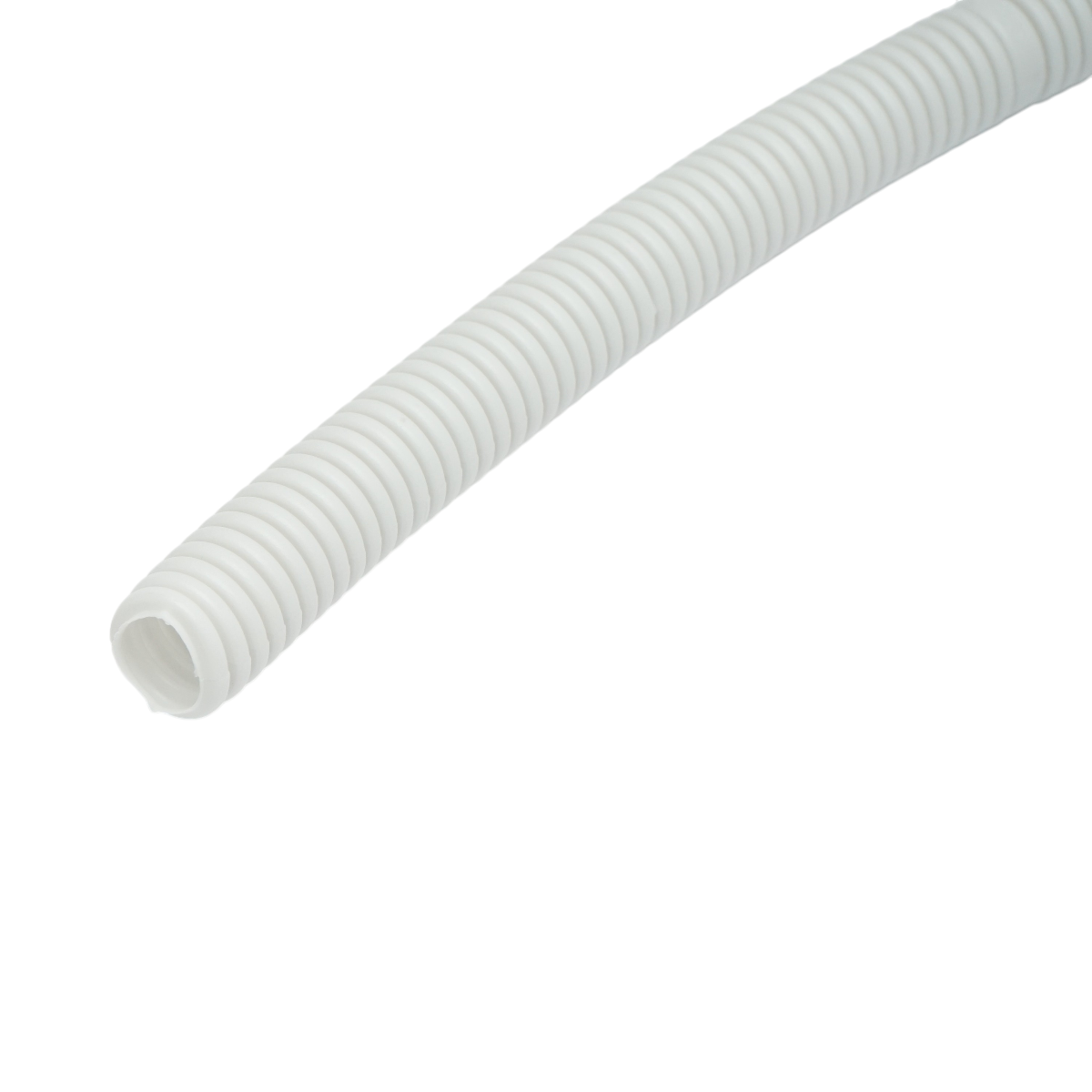 Tubo Corrugato 16mm Senza Tirafilo, polietilene HDPE 750N grigio 100m/rotolo - immagine 3