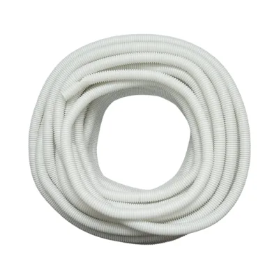 Tubo Corrugato 20mm senza filettatura, ignifugo in polietilene HDPE 320N grigio 50m/rotolo - immagine 2