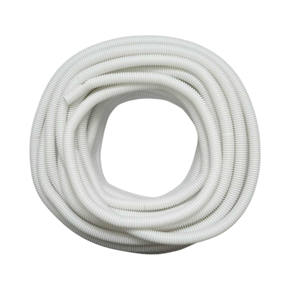 Tubo Corrugato 20mm senza filettatura, ignifugo in polietilene HDPE 320N grigio 50m/rotolo - immagine 2