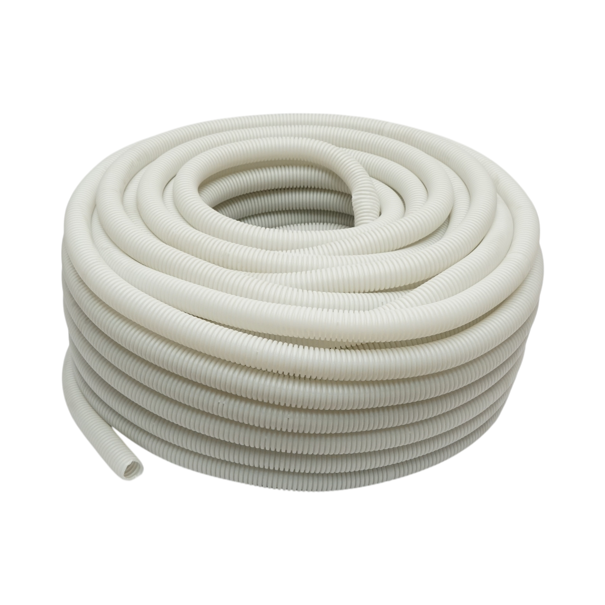 Tubo Corrugato 25mm Senza Tirafilo in polietilene HDPE 320N grigio 50m/rotolo