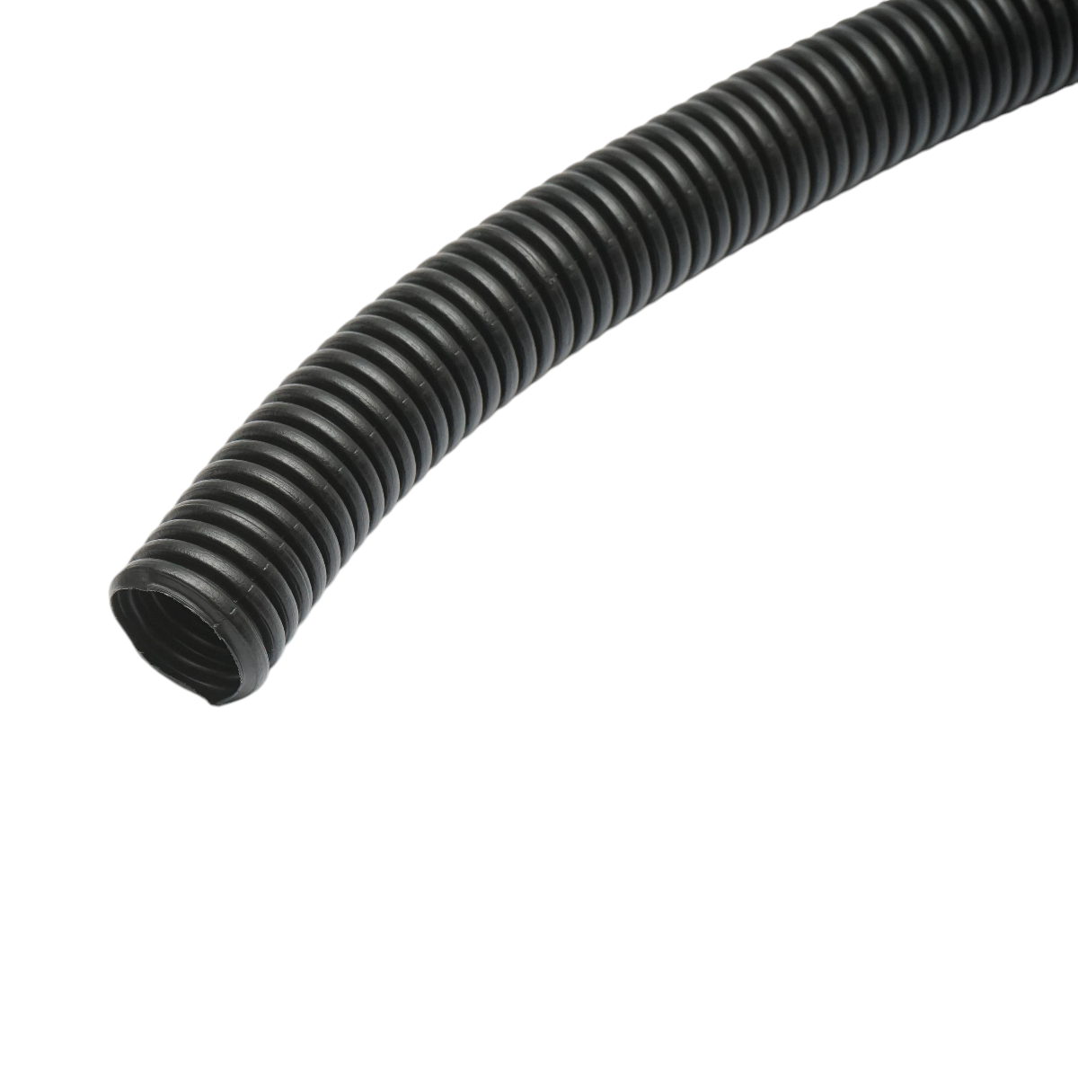 Tubo Corrugato 25mm Senza Tirafilo, ignifugo in polietilene HDPE 320N nero 50m/rotolo - immagine 3