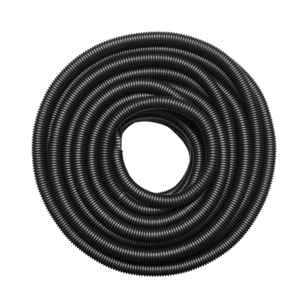 Tubo Corrugato 25mm Senza Tirafilo, ignifugo in polietilene HDPE 320N nero 50m/rotolo - immagine 2