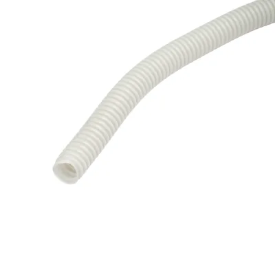 Tubo Corrugato16mm senza filettatura, ignifugo in polietilene HDPE 320N, grigio 50m/rotolo - immagine 3