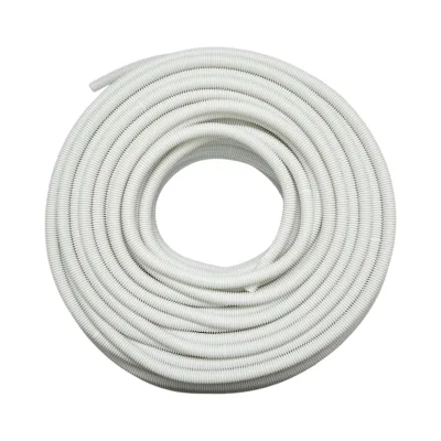 Tubo Corrugato20mm senza filettatura, ignifugo in polietilene HDPE 320N grigio 100m/rotolo - immagine 2