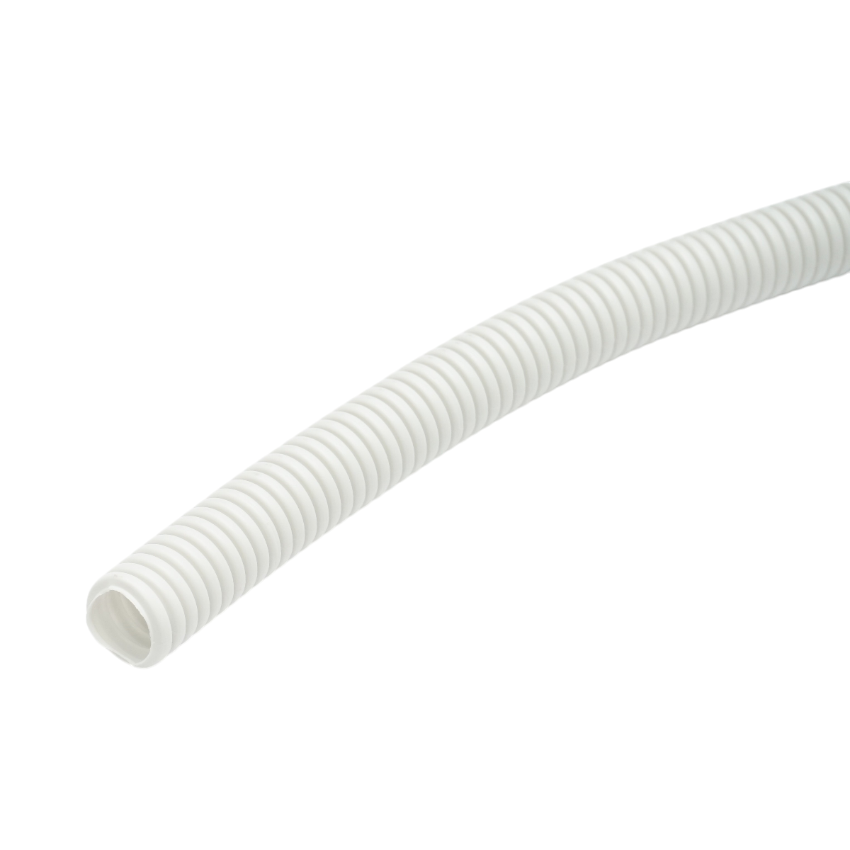 Tubo Corrugato20mm senza filettatura, ignifugo in polietilene HDPE 320N grigio 100m/rotolo - immagine 3