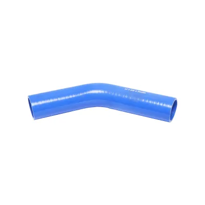 Tubo curvato in silicone a 45 gradi con inserto in tessuto interno 54x200x200 mm Breckner Germany - immagine 2