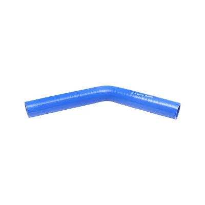 Tubo curvato in silicone a 45 gradi con inserto in tessuto, dimensioni 32x200x200 mm Breckner Germany - immagine 2