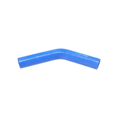 Tubo curvato in silicone a 45 gradi con inserto in tessuto, dimensioni 41x200x200 mm. Breckner Germany - immagine 2