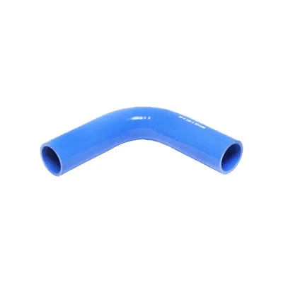 Tubo curvato in silicone a 90 gradi con inserto in tessuto interno 48x200x200 mm Breckner Germany