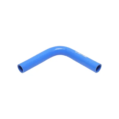 Tubo curvato in silicone a 90 gradi con inserto in tessuto, dimensioni 28x200x200 mm