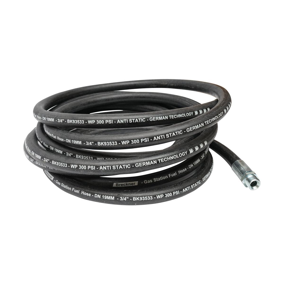 Tubo da 10 metri con raccordi da 3/4" per pompa di trasferimento gasolio Breckner Germany - immagine 2
