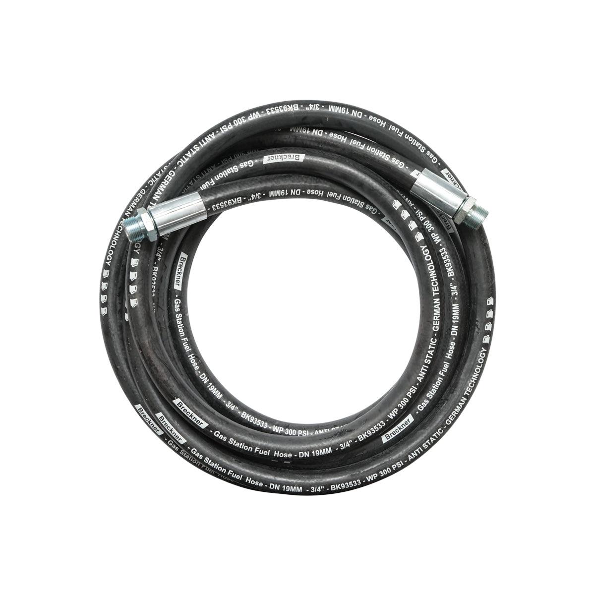 Tubo da 6 metri con raccordi da 3/4" per pompa di trasferimento gasolio Breckner Germany - immagine 2