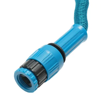 Tubo da giardino estensibile 2.5-7.5 m con pistola regolabile a 7 modalità, adattatore 3/4 e raccordo rapido 1/2 - immagine 5