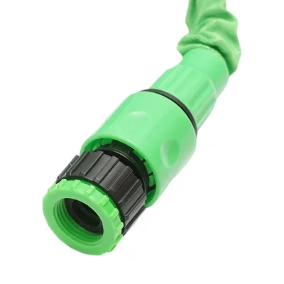 Tubo da giardino estensibile in lattice 10-30 m con pistola regolabile a 7 modalità, adattatore 3/4 e raccordo rapido 1/2 - immagine 5