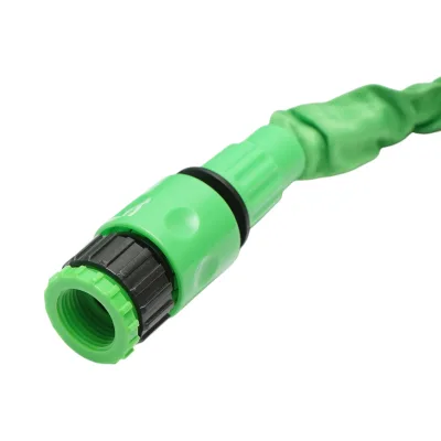 Tubo da giardino estensibile TPE 10-30 m con pistola regolabile a 7 modalità, adattatore 3/4 e raccordo rapido 1/2 - immagine 5