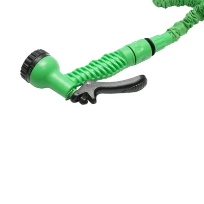 Tubo da giardino estensibile TPE 5-15 m con pistola regolabile a 7 modalità, adattatore 3/4 e raccordo rapido 1/2 - immagine 4