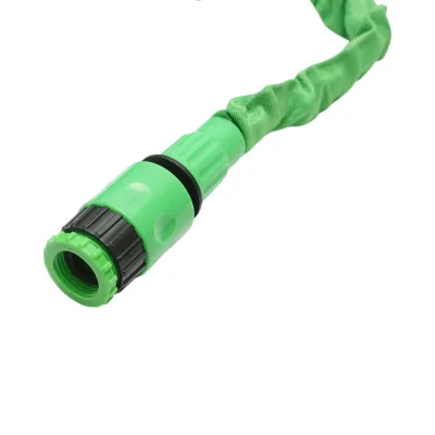 Tubo da giardino estensibile TPE 5-15 m con pistola regolabile a 7 modalità, adattatore 3/4 e raccordo rapido 1/2 - immagine 5