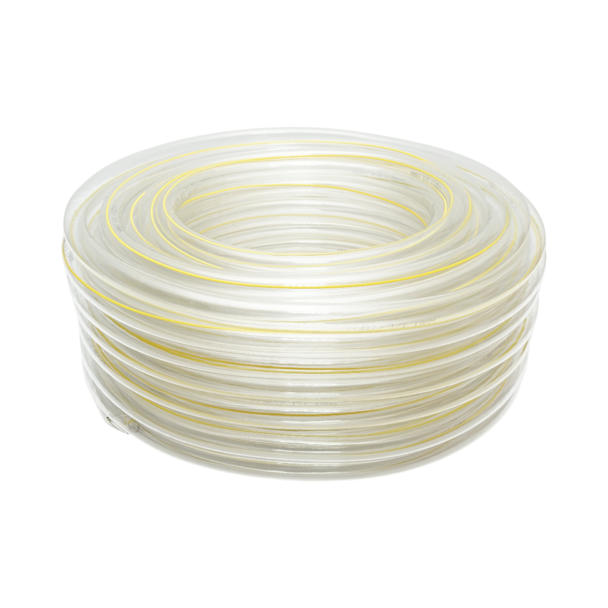 Tubo da giardino in PVC trasparente 3/4 pollice (19 mm), PN 1 bar, 50 m/rotolo