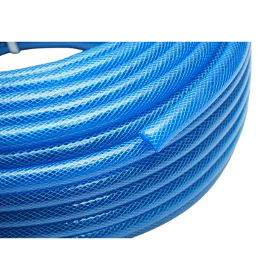 Tubo da giardino in PVC trasparente da 13 mm (1/2 pollice) con inserto tessile intrecciato, rotolo da 50 m Breckner Germany - immagine 3