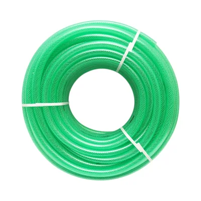 Tubo da giardino in PVC trasparente da 19 mm (3/4 pollici) con inserto tessile intrecciato, rotolo da 50 m Breckner Germany - immagine 2
